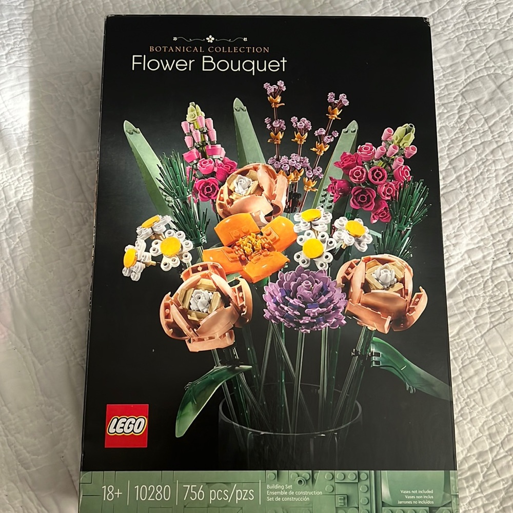 Lego flower bouquet